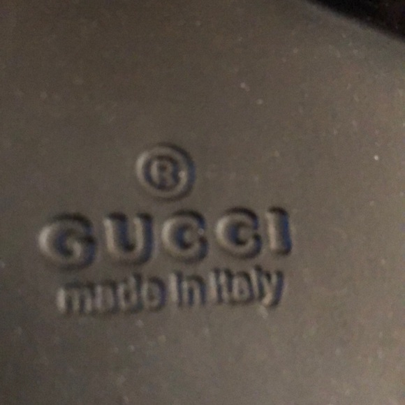 Gucci Pursuit Velvet Embroidered Slides - Picture 5 of 7